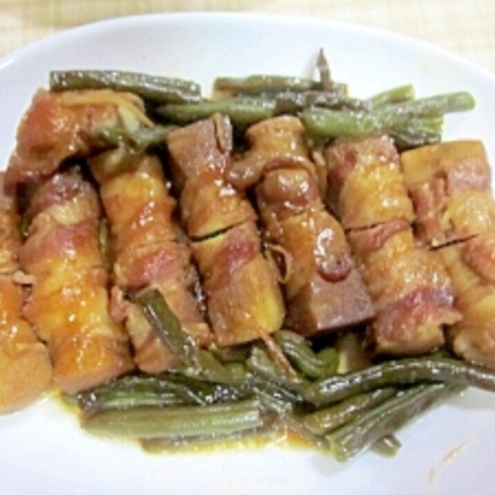 凍み豆腐の肉巻甘辛煮 レシピ 作り方 By アルプスの乙女 楽天レシピ